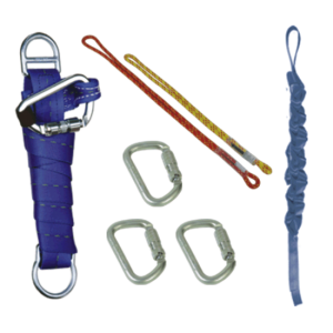 A blue 8003 RPM BELAY/SAFETY LINE KIT, 8003 RPM BELAY/SAFETY LINE KITS, and an 8003 RPM BELAY/SAFETY LINE KIT.