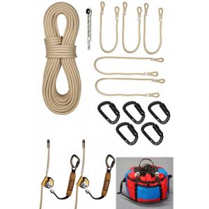 A TOWER ACCESS VERTICAL LIFELINE KIT (ARC-FLASH RATED)-A for climbing.