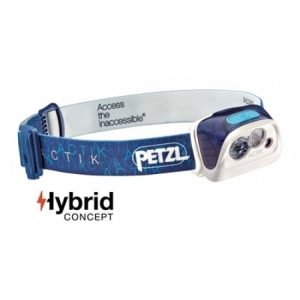 7037 PETZL ACTIK hybrid concept headlamp.