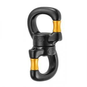 A black and gold P58 Sopetzel Swivel Open on a white background.