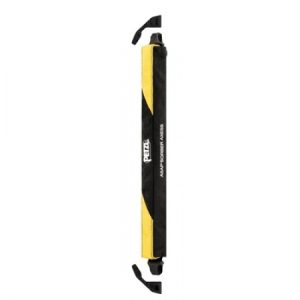 A yellow and black L071CA00 PETZL ENERGY ABSORBER FOR ASAP LOCK with a handle on it.