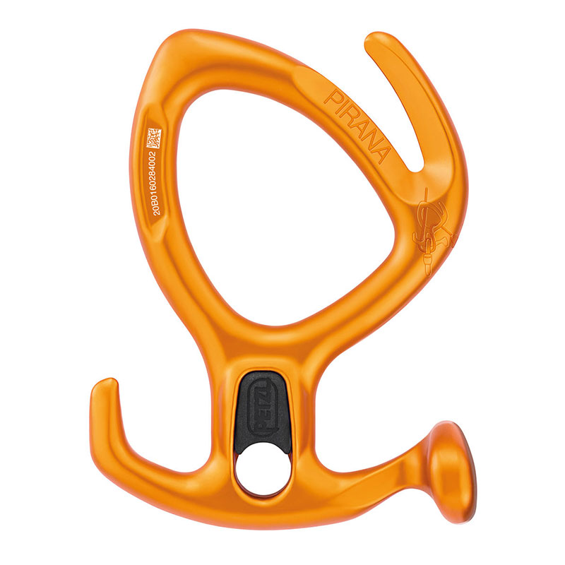 A PIRANA carabiner on a white background.