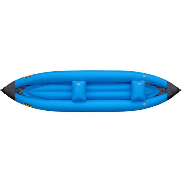 A NRS MaverIK II Inflatable Kayak on a white background.