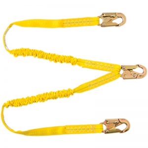 A pair of Model # TB1101L6 - TB Series of Tie-Back Lanyards on a white background.