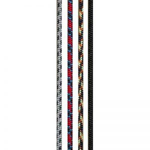A row of 4MM ACCESSORY CORD in different colors on a white background.