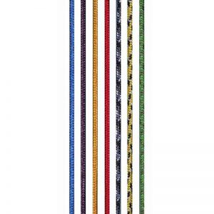 A row of 2MM ACCESSORY CORD ropes on a white background.