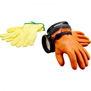 A pair of ZIP SEAL GLOVES - MAX DEXTERITY on a white background.