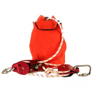 A SKEDCO 4:1 RESCUE KIT with a rope attached to it.