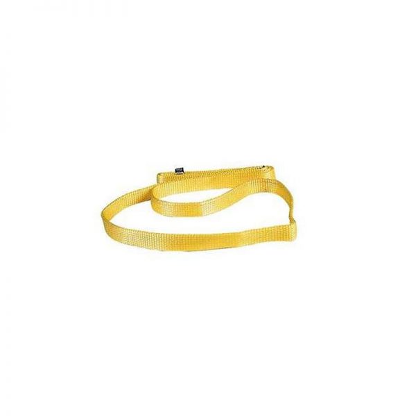 A yellow 4' Anchor Loop on a white background.
