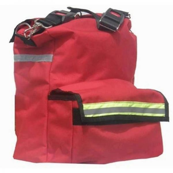 A red EP042 LARGE RIT KIT bag with reflective strips.
