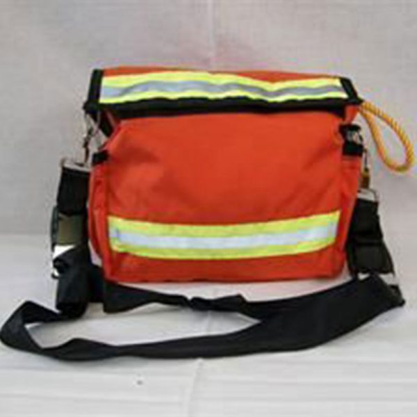 An EP042 LARGE RIT KIT messenger bag with a reflective strap.