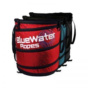 A CORDURA™ ZIP ROPE BAG with the words bluewater ropes on it.