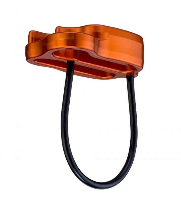 A Spire - Multi-pitch Belay & Rappel Device on a white background.