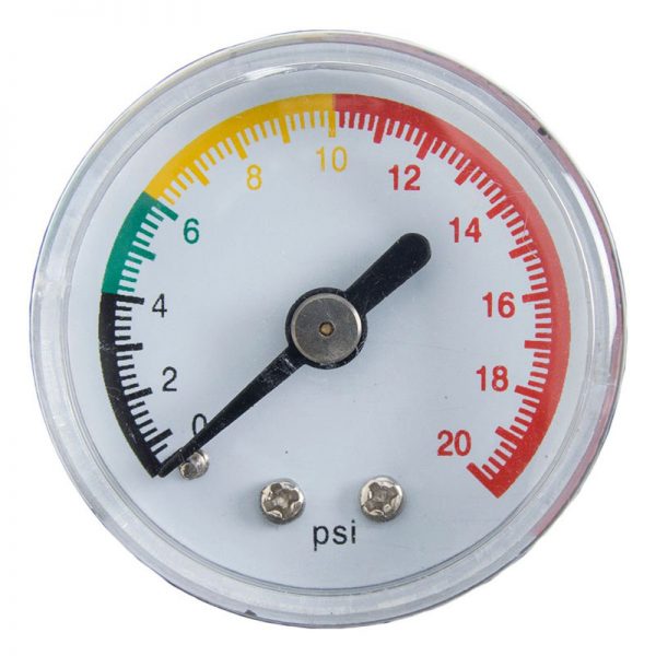 An NRS Mechanical Pressure Gauge on a white background.