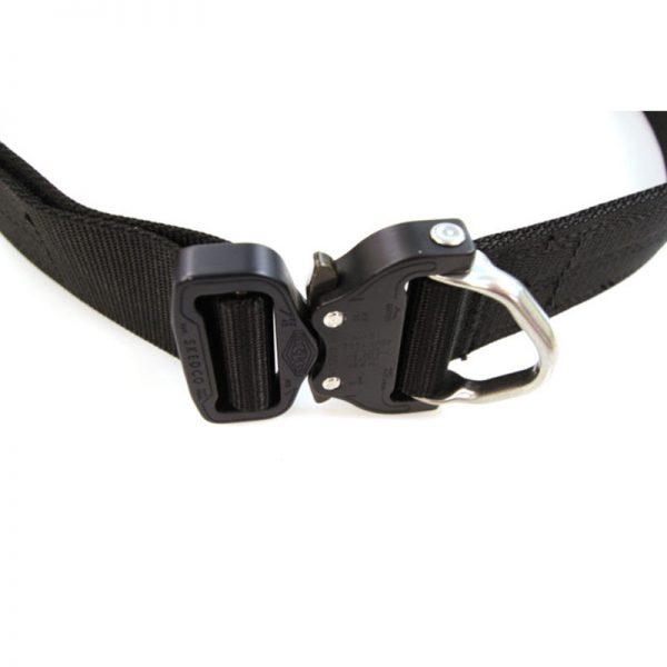 A SKEDCO COBRA® D Riggers Belt with a metal buckle on it.