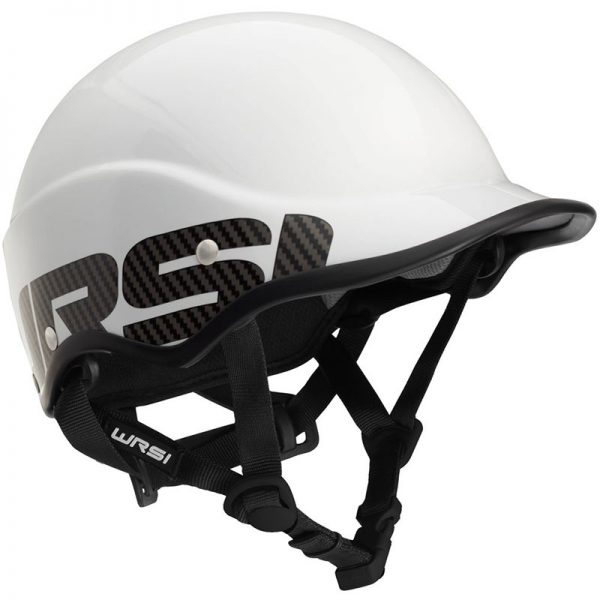 A white helmet with the word rsi on it.