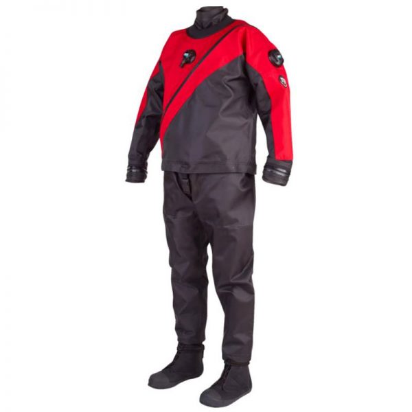 A CF200X drysuit on a white background.
