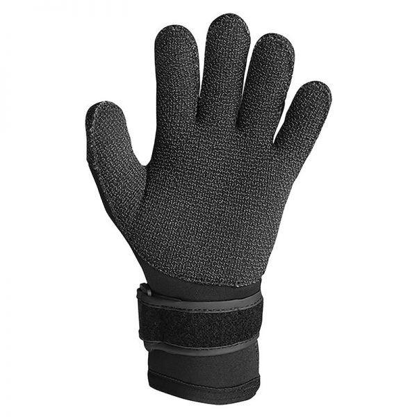 A pair of Aleutian K-Glove, 3mm gloves on a white background.