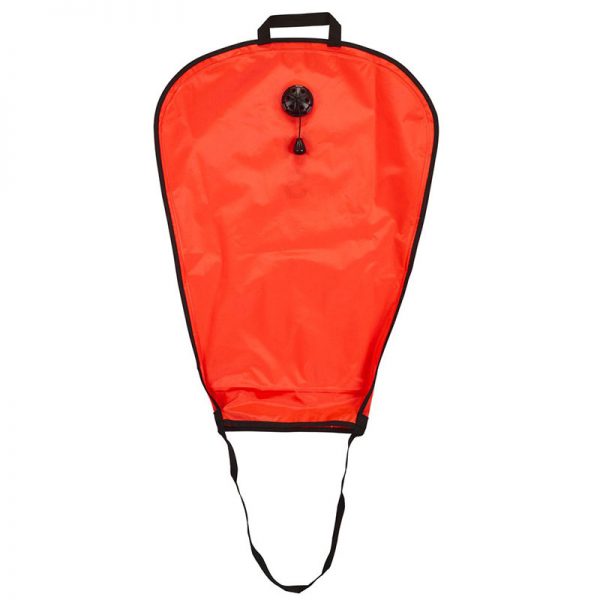 A LIFT BAG 125 LB (~56.7 KG) with a handle on it.