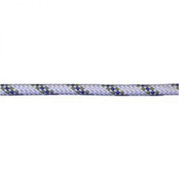A blue and white rope with a blue and white pattern.