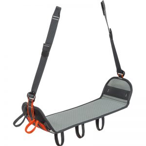 A gray and orange CT Seatboard with straps on it.