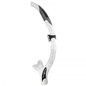 A white and black Snorkel Keeper Impulse I,II,III on a white background.