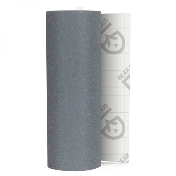 A roll of Gear Aid Tenacious Tape Reflective Repair Tape on a white background.