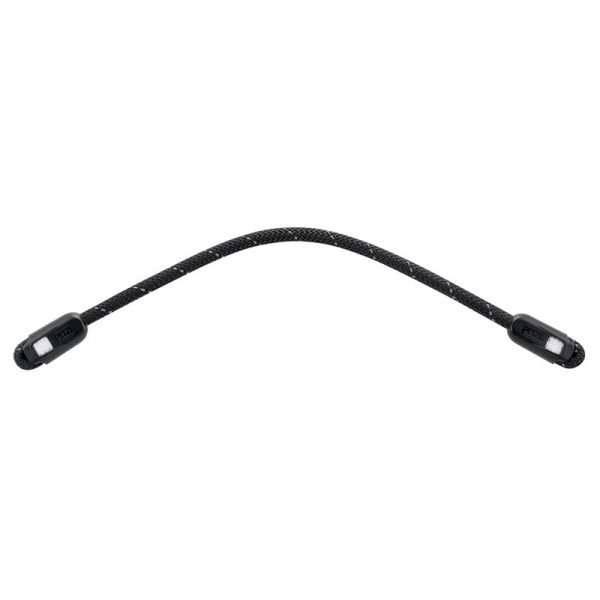 A black VOLT® international version strap with a hook on it.