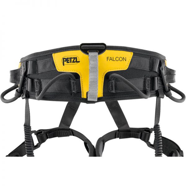 A VOLT® international version harness with black and yellow straps.
