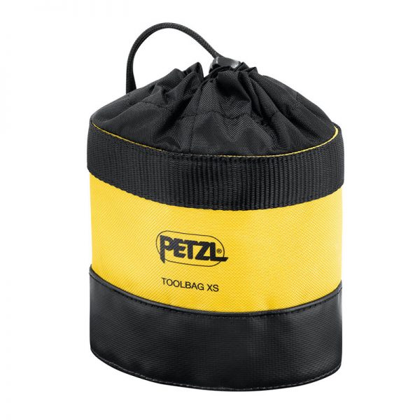 A yellow and black PITAGOR bucket with a black handle.