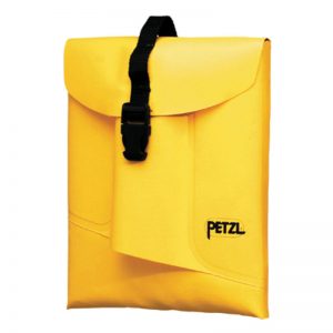 A yellow bag with the word PITAGOR on it.
