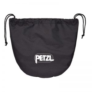 A black drawstring bag with the word VERTEX® on it.
