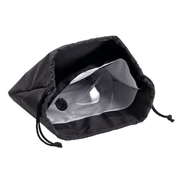 A black VERTEX® bag with a small compartment inside.
