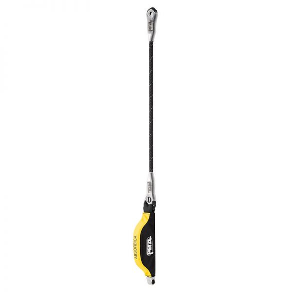 A yellow and black tool on a white background.