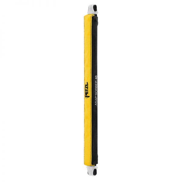 A yellow and black ASAP® with a handle on it.