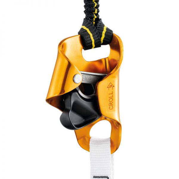 A climbing harness with a rope attached to it.