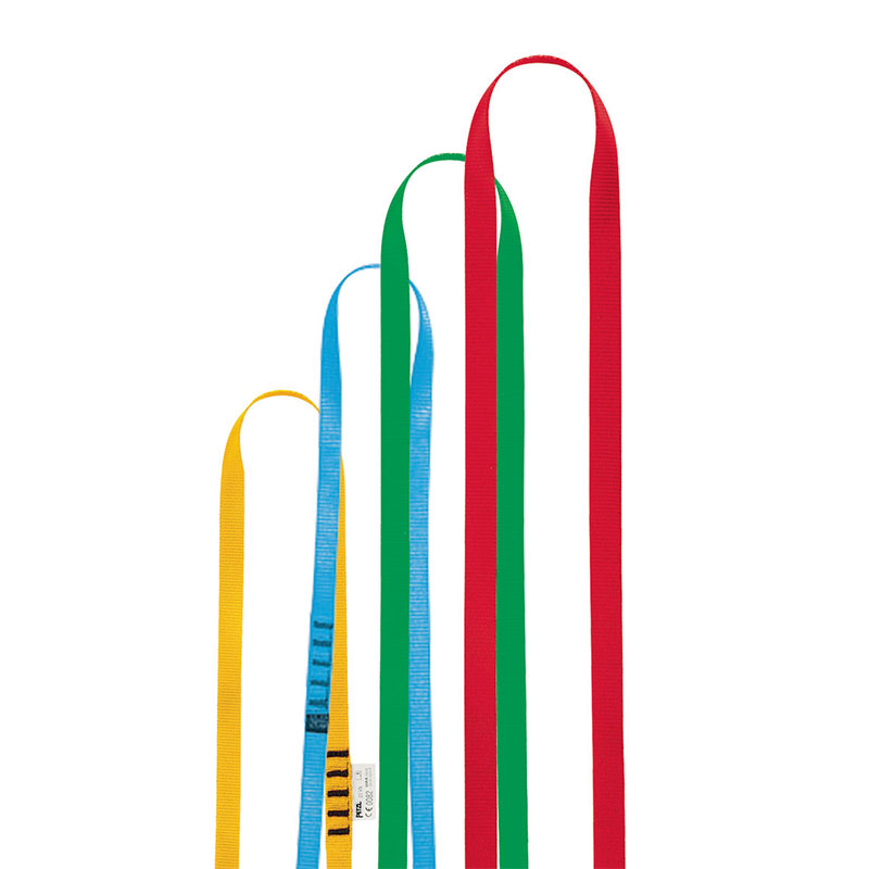 A group of colorful ANNEAU ropes on a white background.