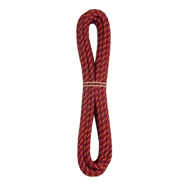 A 2mm x 100' climbing rope on a white background.