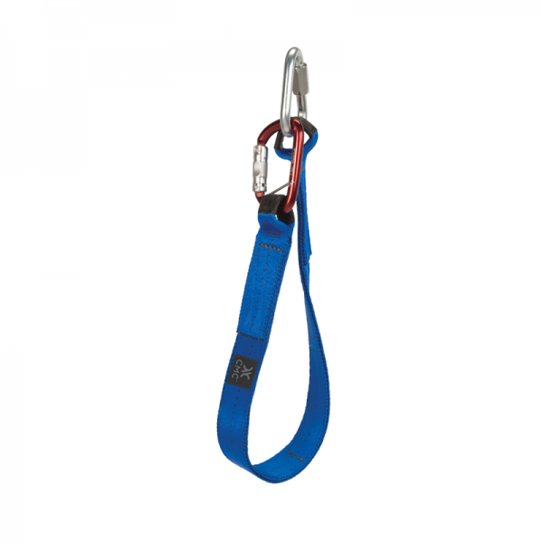 A KIT, ROPE RESCUE TEAM MPD RIGGING carabiner on a white background.