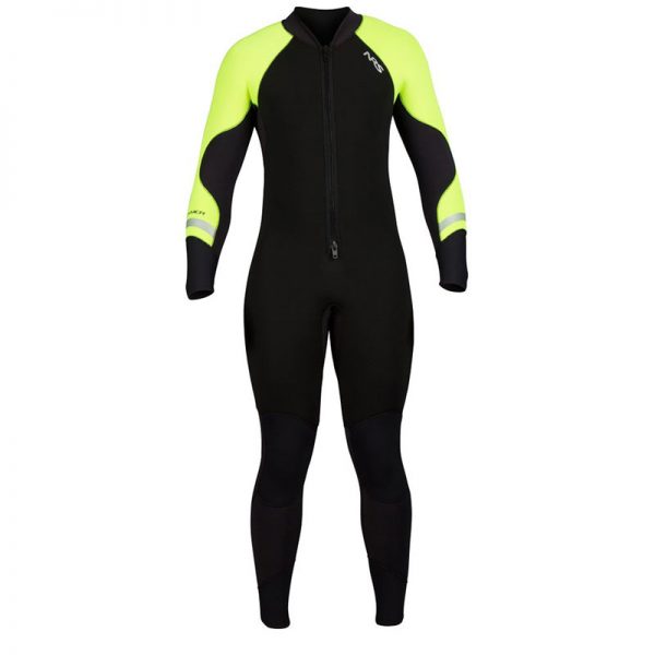 A NRS Steamer 3/2mm wetsuit on a white background.