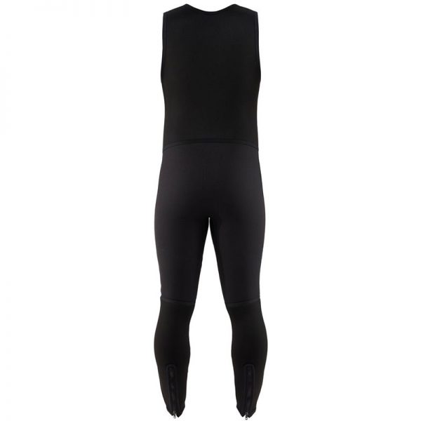 The back view of a NRS Steamer 3/2mm Wetsuit on a white background.