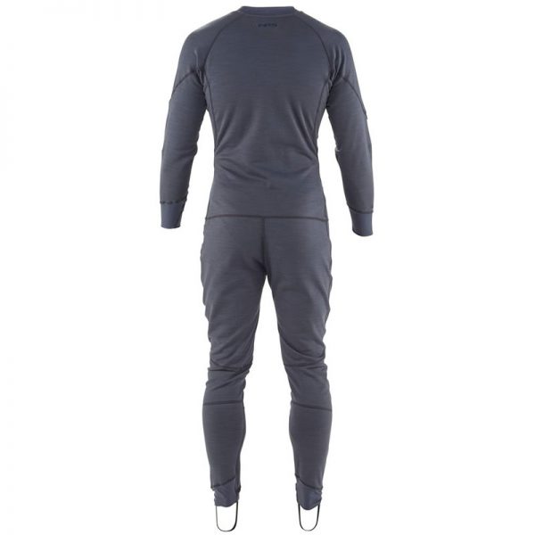 The back view of the NRS Men's Expedition Weight Union Suit.
