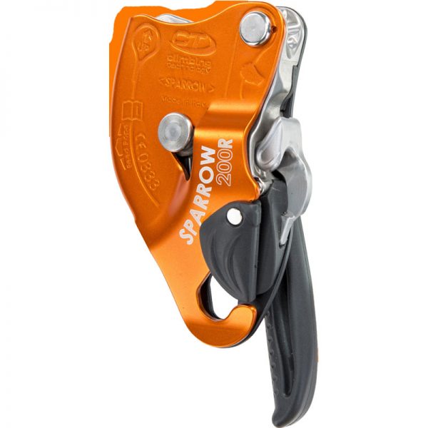A CMC ASCENDER climber's carabiner on a white background.
