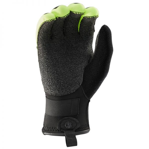 A pair of NRS Reactor Rescue Gloves on a white background.
