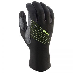 The NRS Reactor Rescue Gloves are black and green.
