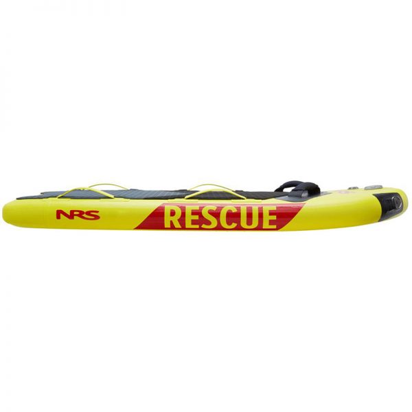An NRS Rescue Board with the word rescue on it.
