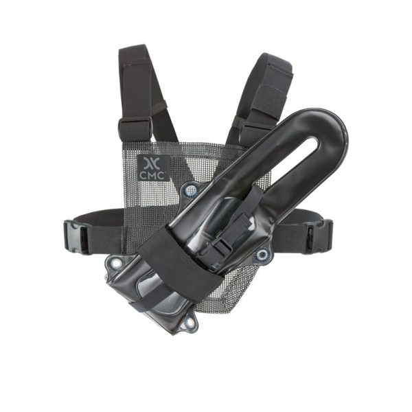 A black CT SLING with a black handle attached to it.