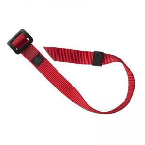A STRAP, CEARLEY RESCUE, CMC with a black buckle.