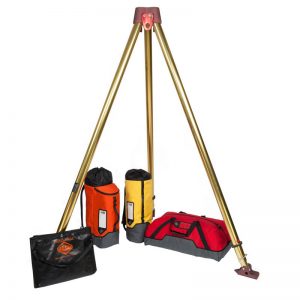 A KIT, CONFINED SPACE ENTRY with a bag and a bag.