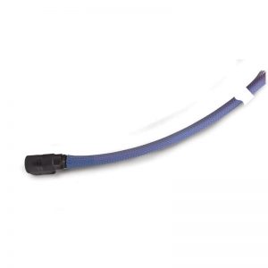 A blue hose with a black end on a white background,
CABLE, W/ CONNECTOR 100', CON-SPACE with a black end on a white background.